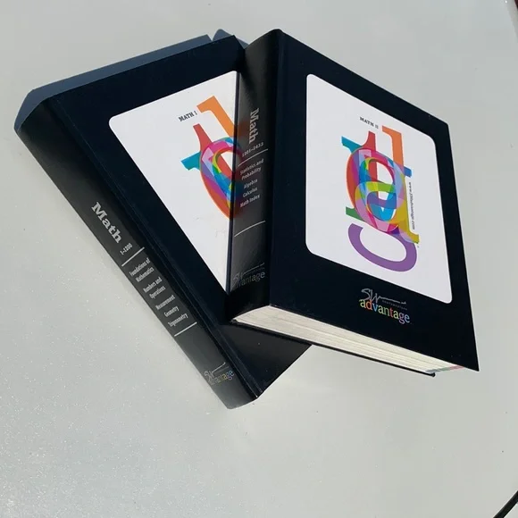 Southwestern Advantage Math I & Math II Books